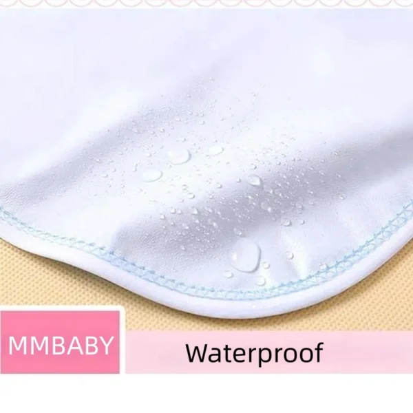 1PC Baby Bibs Cotton Waterproof Bib Children Feeding Clothes Protection Kids Toddler Scarf for Newborns Boys Girls Accessories - Imagem 5