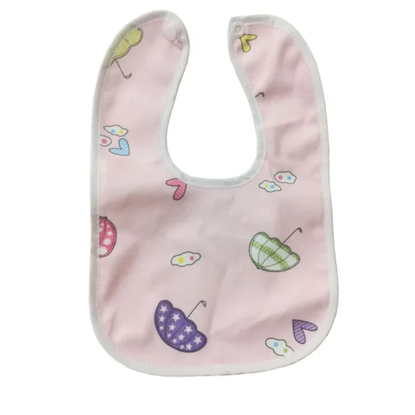 1PC Baby Bibs Cotton Waterproof Bib Children Feeding Clothes Protection Kids Toddler Scarf for Newborns Boys Girls Accessories - Imagem 3